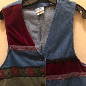 Vintage Koret Ladies Jean Vest